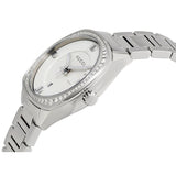 Gucci GG2570 Diamonds Silver Dial Silver Steel Strap Watch For Women - YA142505