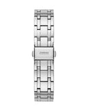 Guess Cosmo Diamonds Turquoise Dial Silver Steel Strap Watch for Women - GW0033L7