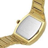 Guess Phoenix Multifunction Crystals Gold Dial Gold Steel Strap Watch For Men - GW0094G2