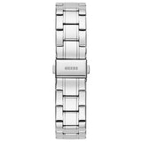 Guess Sparkler Diamonds Silver Dial Silver Steel Strap Watch for Women - GW0111L1