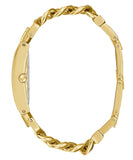 Guess Mod G Gold Dial Gold Steel Strap Watch for Women - GW0294L2