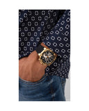 Guess Third Gear Multifunction Black Dial Black Rubber Strap Watch for Men - GW0334G2