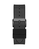 Guess Phoenix Black Dial Black Rubber Strap Watch for Men - GW0386G1