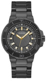 Guess Track Black Dial Black Steel Strap Watch for Men - GW0426G3