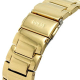 Guess Queen Quartz Gold Dial Gold Steel Strap Watch For Women - GW0464L2