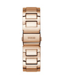 Guess Queen Multifunction Rose Gold Dial Rose Gold Steel Strap Watch For Women - GW0464L3