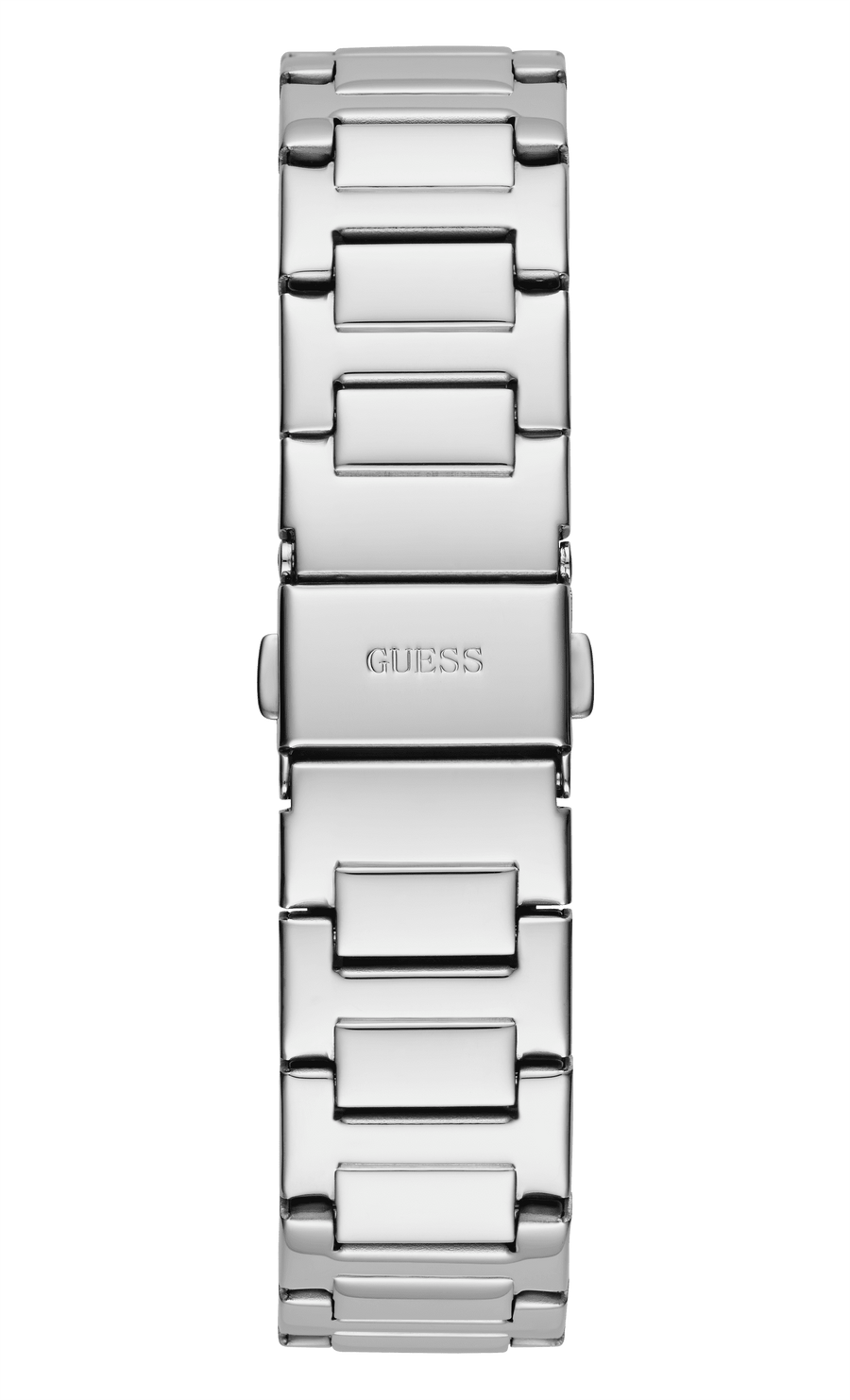 Guess Duchess Quartz Silver Dial Silver Steel Strap Watch For Women - GW0558L1
