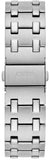 Guess Asset Quartz Blue Dial Silver Steel Strap Watch For Men - GW0575G4