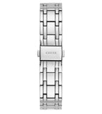 Guess Fame Quartz Crystals Silver Dial Silver Steel Strap Watch For Women - GW0644L1