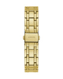 Guess Allara Quartz Gold Dial Gold Steel Strap Watch For Women - GW0604L2