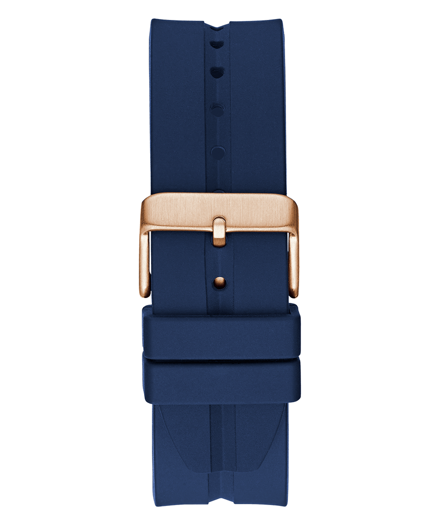 Guess Leo Chronograph Blue Dial Blue Silicone Strap Watch For Men - GW0637G3