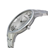 Emporio Armani Renato Quartz Silver Dial Silver Steel Strap Watch For Men - AR11189