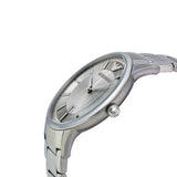 Emporio Armani Classic Quartz Silver Dial Silver Steel Strap Watch For Men - AR2478