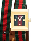 Gucci G-Frame Multicolored Red and Green Dial Watch For Women - YA128527