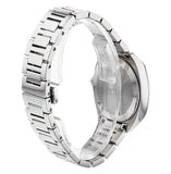 Gucci G Frame Quartz Diamonds Silver Dial Silver Steel Strap Watch For Women - YA142504