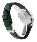 Gucci G-Timeless Mother of Pearl Green Dial Green Leather Strap Watch For Women - YA1264042