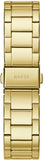 Guess Sugarrush Quartz Multicolor Dial Gold Steel Strap Watch For Women - GW0258L1