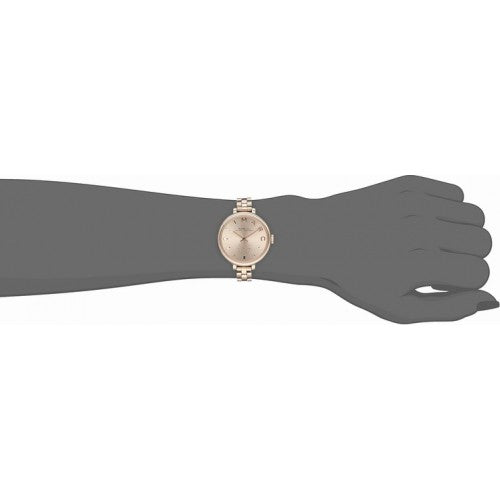 Marc Jacobs Sally Rose Gold Dial Rose Gold Steel Strap Watch for Women - MBM3364