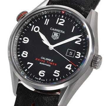 Tag Heuer Carrera Black Dial Watch for Men - WAR2A10.FC6337