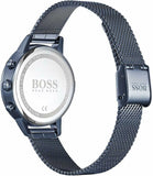 Hugo Boss Infinity Blue Dial Blue Mesh Bracelet Watch for Women - 1502518