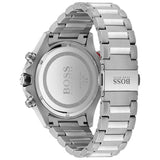 Hugo Boss Supernova Chronograph Black Dial Silver Steel Strap Watch for Men - 1513359