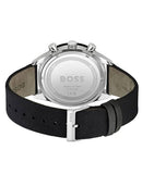 Hugo Boss Santiago Green Dial Black Nylon Strap Watch for Men - 1513936