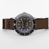 Breitling Superocean Heritage '57 Outerknown Brown Dial Brown NATO Strap Watch for Men - A103703A1Q1W1