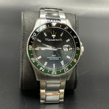 Maserati GMT watch on black display, IMG-20240807-WA0028