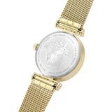 Versace Meander Greca White Dial Gold Mesh Bracelet Watch for Women - VELW00820