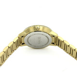 Hugo Boss Signature Gold Dial Gold Steel Strap Watch for Women - 1502541