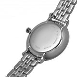 Fossil Jacqueline White Dial Silver Steel Strap Watch for Women - ES3433