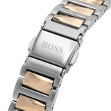 Hugo Boss Signature Silver Dial Two Tone Steel Strap Watch for Women - 1502567