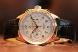 Breitling Premier B09 Chronograph 40 White Dial Brown Leather Strap Watch for Men - RB0930371G1P1