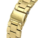 Michael Kors Ritz Gold Dial Gold Steel Strap Watch for Women - MK6356