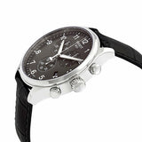 Tissot Chrono XL Classic Black Dial Black Leather Strap Watch For Men - T116.617.16.057.00