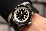 Breitling Superocean Automatic 46 Black Dial Black Rubber Strap Watch for Men - A17378211B1S1