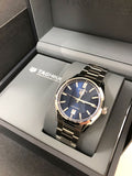 Tag Heuer Carrera Date Blue Dial Silver Steel Strap Watch for Men - WBN2112.BA0639