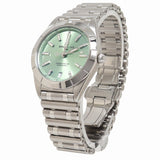 Breitling Chronomat 32 Diamonds Green Dial Silver Steel Strap Watch for Women - A77310101L1A1