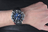 Tissot Seastar 1000 Chronograph Blue Dial Black Rubber Strap Watch For Men - T120.417.17.041.00