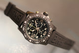 Breitling Endurance Pro Black Dial Black Rubber Strap Watch for Men - X82310E51B1S1