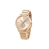 Michael Kors Portia Rose Gold Dial Rose Gold Steel Strap Watch for Women - MK3640