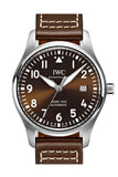 IWC Pilot's Watch Mark XVII Edition "Antoine De Saint Exupery" Brown Dial Brown Leather Strap Watch for Men - IW327003