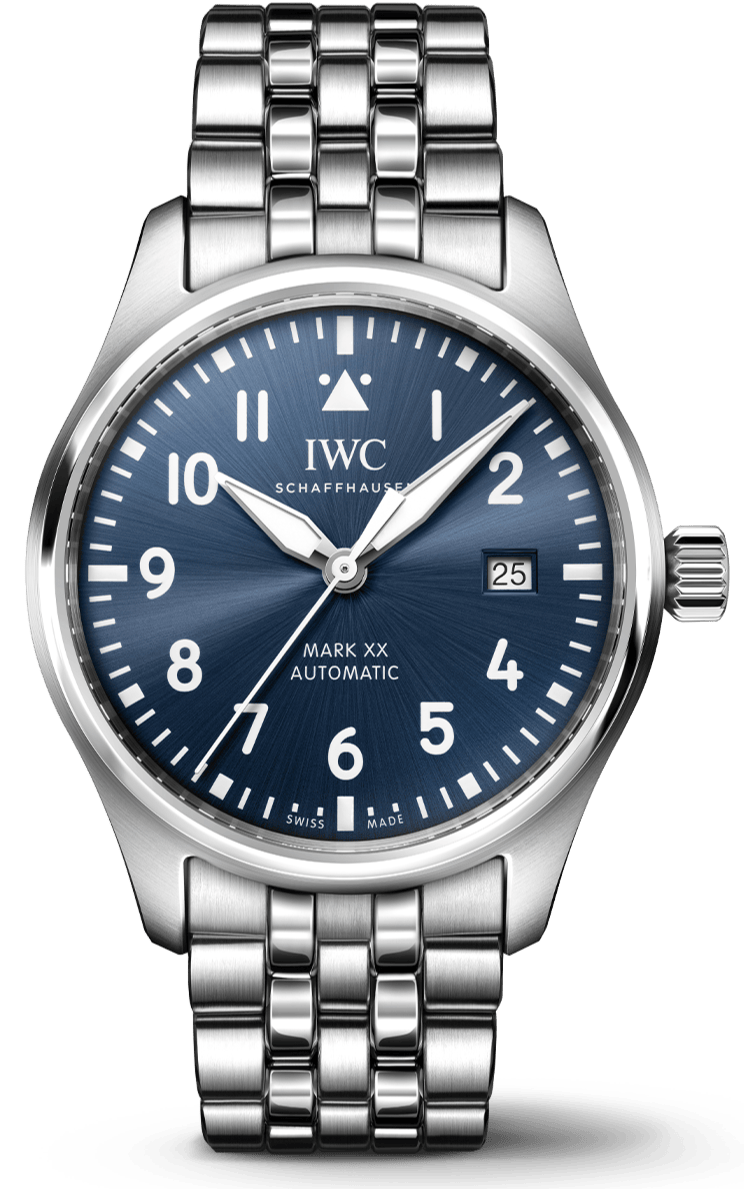 IWC Le Petit Prince XVIII Edition Blue Dial Silver Steel Strap Watch for Men - IW327014