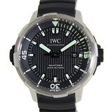 IWC Aquatimer Automatic 2000 Black Dial Black Rubber Strap Watch for Men - IW358002