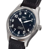 IWC Pilot's Mark XVIII 40mm Black Dial Black Leather Strap Watch for Men - IW327001