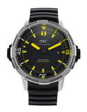 IWC Aquatimer Automatic 2000 Black Dial Black Rubber Strap Watch for Men - IW358001