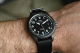 IWC Pilot Watch Chronograph Top Gun Edition Black Dial Black Nylon Strap Watch for Men - IW326901