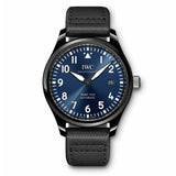 IWC Pilot’s Watch Mark XVIII Edition “Laureus Sport for Good Foundation" Blue Dial Black Nylon Strap Watch for Men - IW324703