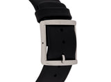 Calvin Klein City White Dial Black Leather Strap Watch for Men - K2G2G1CD