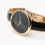 Calvin Klein Seduce Black Dial Two Tone Steel Strap Watch for Women - K4E2N611